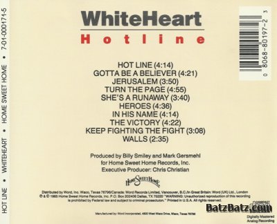 White Heart - Hotline (1985) Lossless