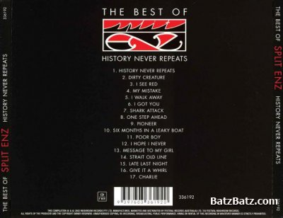 Split Enz - The Best Of Split Enz: History Never Repeats (2002) (Lossless+MP3)