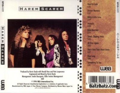 Harem Scarem - Harem Scarem 1991 (WEA/Japan 1994) Lossless
