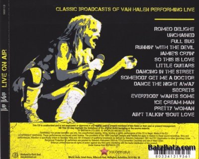 Van Halen - Live On Air 2005 (4Worlds Media Ltd. 2010) Lossless