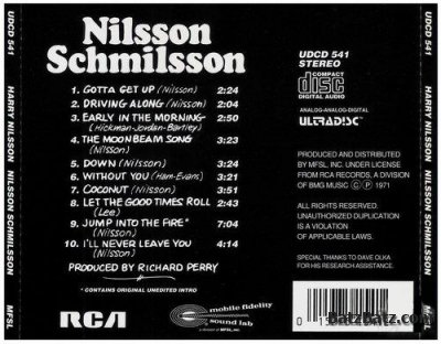 Harry Nilsson - Nilsson Schmilsson 1971 (Lossless)