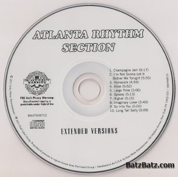 ARS/ Atlanta Rhythm Section - Extended Versions (2011) Lossless