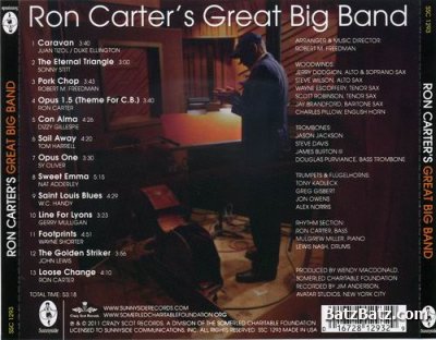 Ron Carter - Ron Carter's Great Big Band (2011) [Lossless]