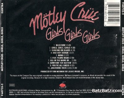 Mötley Crüe - Girls, Girls, Girls (1987) Lossless Mötley Crüe - Girls, Girls, Girls (1987) Lossless