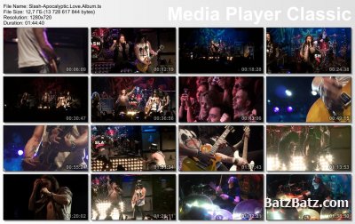 Slash - Apocalyptic Love Album Release: Live From New York City (2012) HDTV