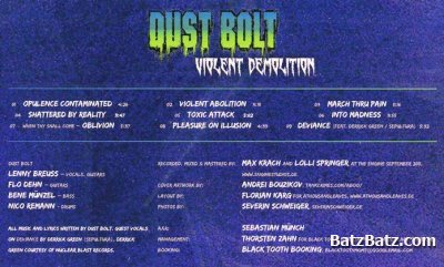 Dust Bolt - Violent Demolition (2012) Lossless