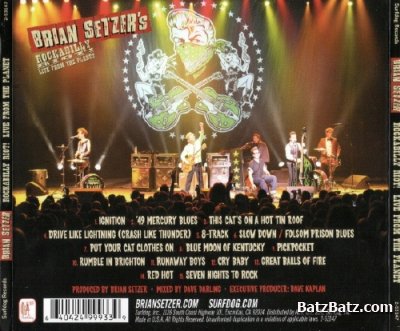 Brian Setzer - Brian Setzer's Rockabilly Riot! Live from The Planet (2012) Lossless