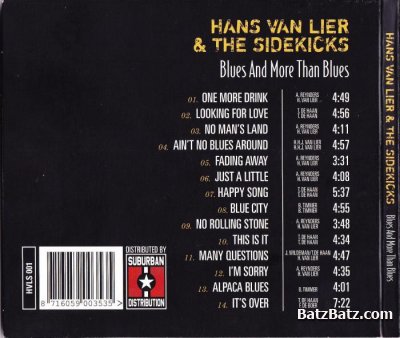 Hans van Lier & The Sidekicks - Blues And More Than Blues (2012) Lossless