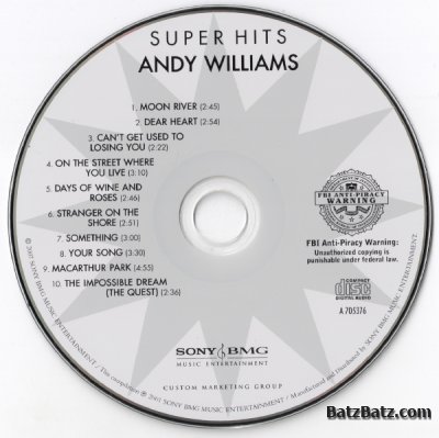 Andy Williams - Super Hits (2007) Lossless