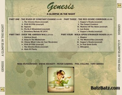 Genesis - A Glimpse In The Night 2012 (MP3 + Lossless) (Bootleg)