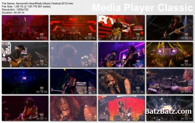 Aerosmith - Live at iHeartRadio Music Festival (2012) HDTVRip