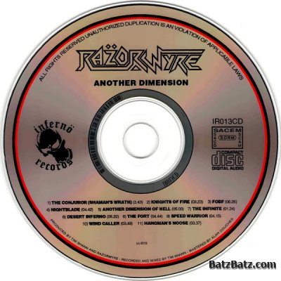 Razorwyre - Another Dimension (2012) (Lossless)