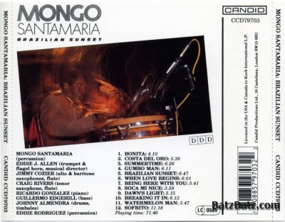 Mongo Santamaria - Brazilian Sunset (1992) Lossless