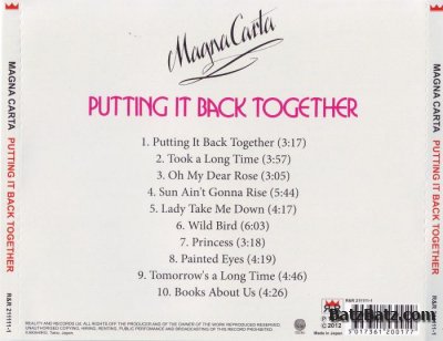 Magna Carta - Putting It Back Together 1975 (2012 Japan Reissue) Lossless