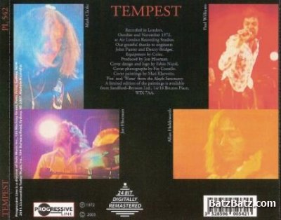 Tempest - Tempest 1972 (Progressive Line 2003) Lossless