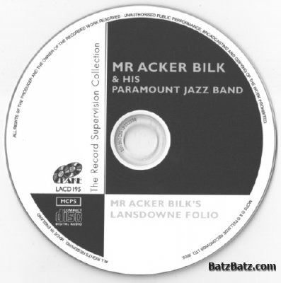 Acker Bilk & His Paramount Jazz Band - Mr Acker Bilk's Lansdowne Folio (2007) Lossless + mp3