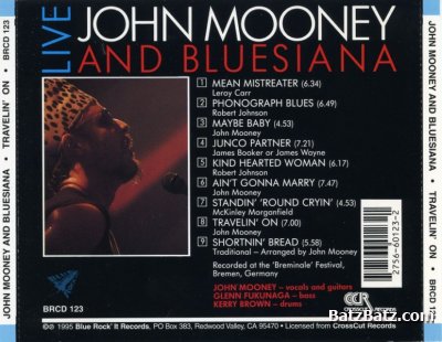 John Mooney & Bluesiana - Travelin' On (1995)Live