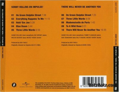 Sonny Rollins - On Impulse! & There Will Never Be Another You (2011) Lossless+Mp3