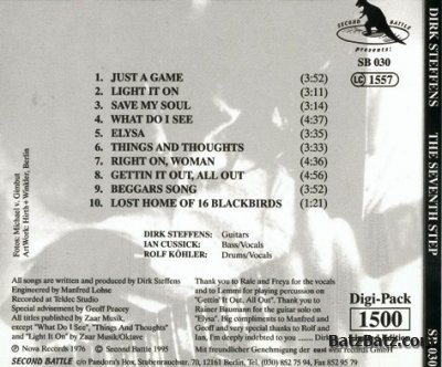 Dirk Steffens - The Seventh Step 1976 (Second Battle 1995)