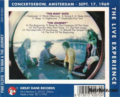 Pink Floyd - The Man & the Journey (1969) [Bootleg / Great Dane 1992] Lossless