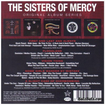 The Sisters Of Mercy - Original Album Series [5CD] (2009) Lossless + MP3