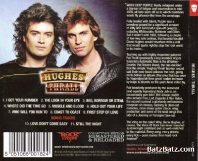 Glenn Hughes And Pat Thrall - Hughes / Thrall  1982 (Rock Candy 2006) Lossless