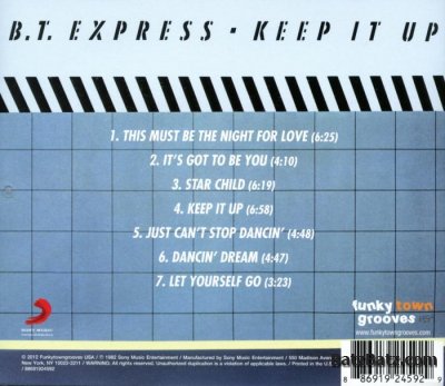 B.T. Express - Keep it Up 1982 (2012) Lossless+Mp3