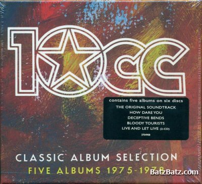 10cc - Classic Album Selection: Five Albums 1975-1978 [6CD Box Set] (2012) Lossless
