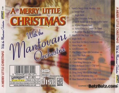 Mantovani & His Orchestra - A Merry Little Christmas With (2001) Lossless + mp3