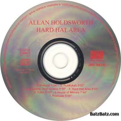 Allan Holdsworth - Hard Hat Area (European Ed.) (1994) (Lossless + Mp3)