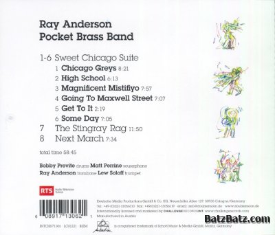 Ray Anderson Pocket Brass Band - Sweet Chicago Suite (2012)