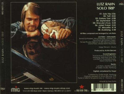 Lutz Rahn - Solo Trip 1978 (2012) Lossless