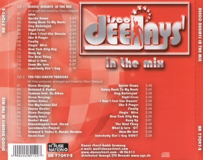 VA - Disco DeeJays' In The Mix (2007) Lossless + mp3