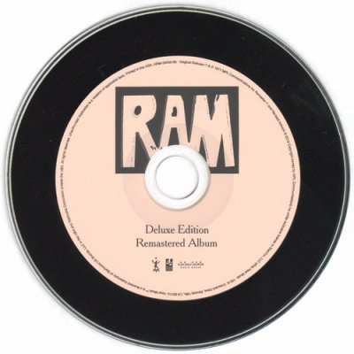 Paul McCartney - RAM (1971) (4CD+DVD, Remastered, Deluxe Edition) (2012) Lossless+MP3