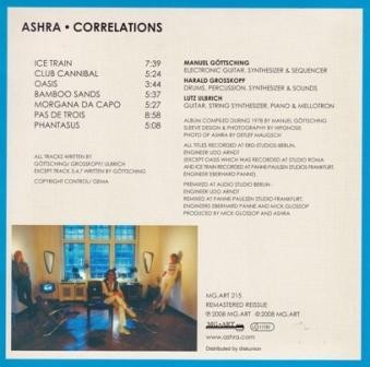 Ashra - Correlations 1978 (Mg. Art/Japan 2008) Lossless