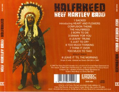 Keef Hartley Band - Halfbreed (1969)Rem 2008 Lossless + MP3