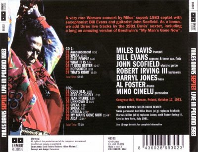 Miles Davis Septet - Live in Poland 1983 (2008) Lossless+Mp3