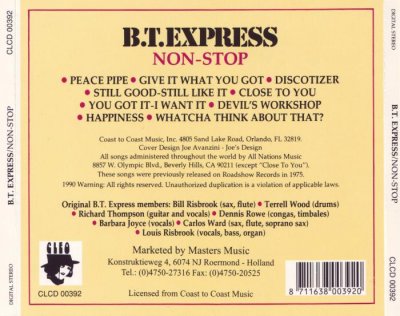 B.T. Express - Non-Stop (1975) Lossless