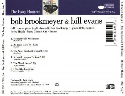 Bob Brookmeyer & Bill Evans - The Ivory Hunters (1959) Lossless