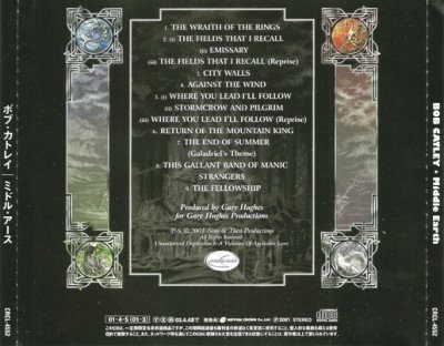 Bob Catley - Middle Earth 2001 (Nippon Crown/Japan) Lossless