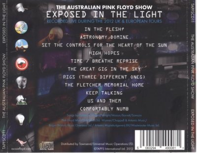 The Australian Pink Floyd Show - Exposed in the Light (2012) Lossless+Mp3