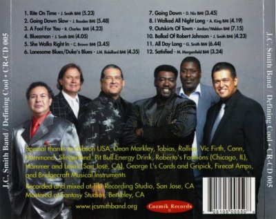 J.C. Smith Band - Defining Cool (2009)