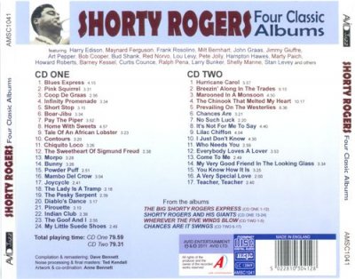 Shorty Rogers - Four Classic Albums (2011) Lossless