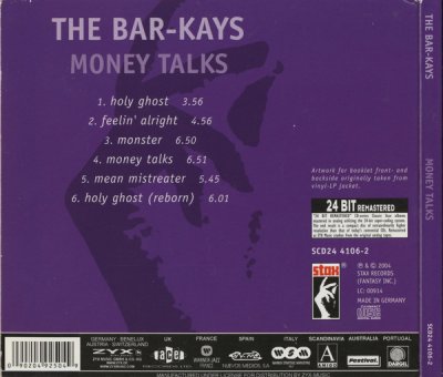 The Bar-Kays - Money Talks (1978)Lossless+Mp3