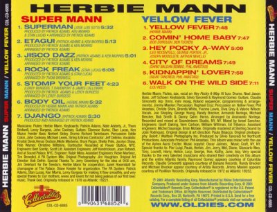 Herbie Mann - Super Mann / Yellow Fever [2CD Set] (2001) Lossless+Mp3