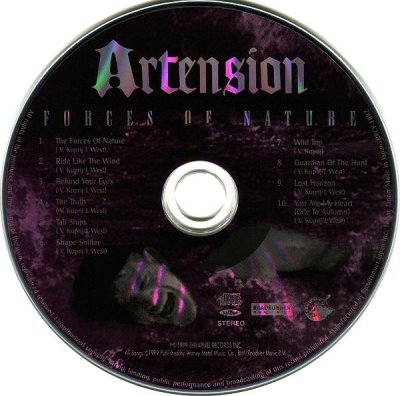 Artension - Forces Of Nature (1999) (Japanese Ed.) (Lossless + Mp3)