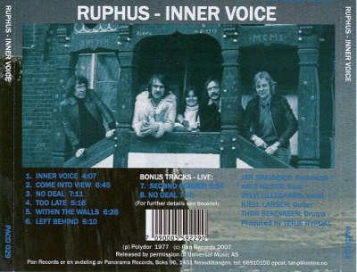 Ruphus - Inner Voice 1977 (Lossless)