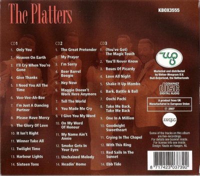 The Platters - The Platters [3CD] (2007) Lossless