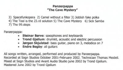 Panzerpappa - Hulemysteriet: The Cave Mystery (2002) Lossless