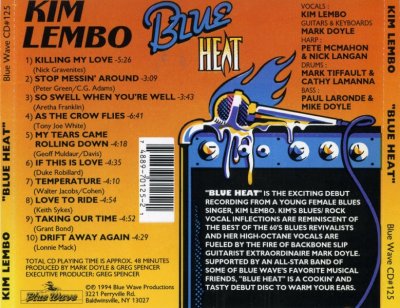 Kim Lembo - Blue Heat 1994